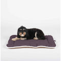 DGS Pet Cotton Canvas Sleeper Cushion | Stay-Clean Dog Bed, Pebble Grey