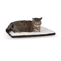 K&H Pet Products Self-Warming Pet Pad – Microfleece Oatmeal/Chocolate