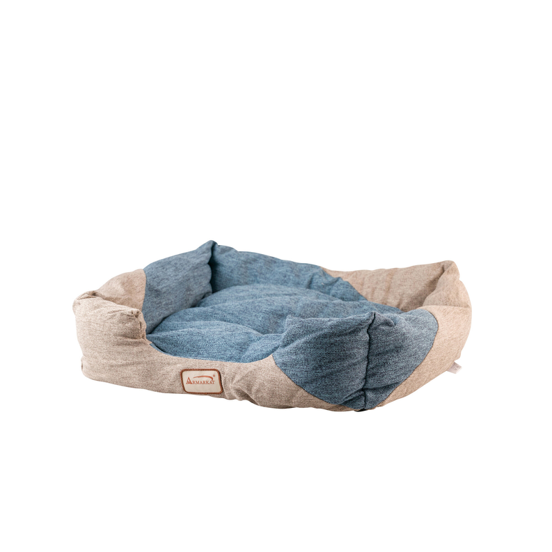 Armarkat Soft Upholstery Cat Bed – Skid-Free Nest Pet Bed, 26x21