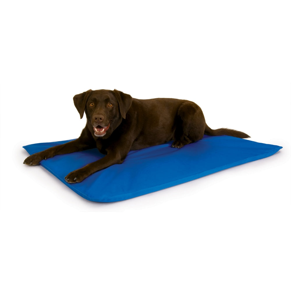 K&H Pet Products Cool Bed III - Large Blue Water Cooling Dog Bed