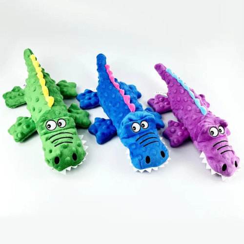SqueakyPlush | Crocodile Dog Toy