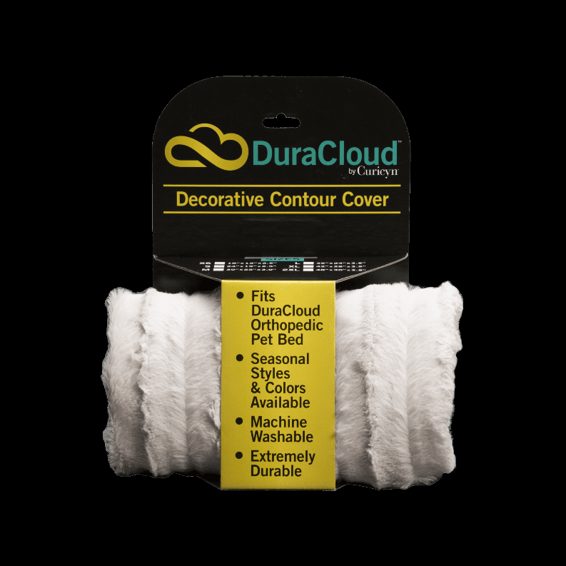 Curicyn DuraCloud Orthopedic Pet Bed Cover - X-Small, Sand Contour
