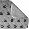 Mr. Peanut's Washable Pee Pads | 3-Pack Waterproof Pet Carrier Mats 35X31 in