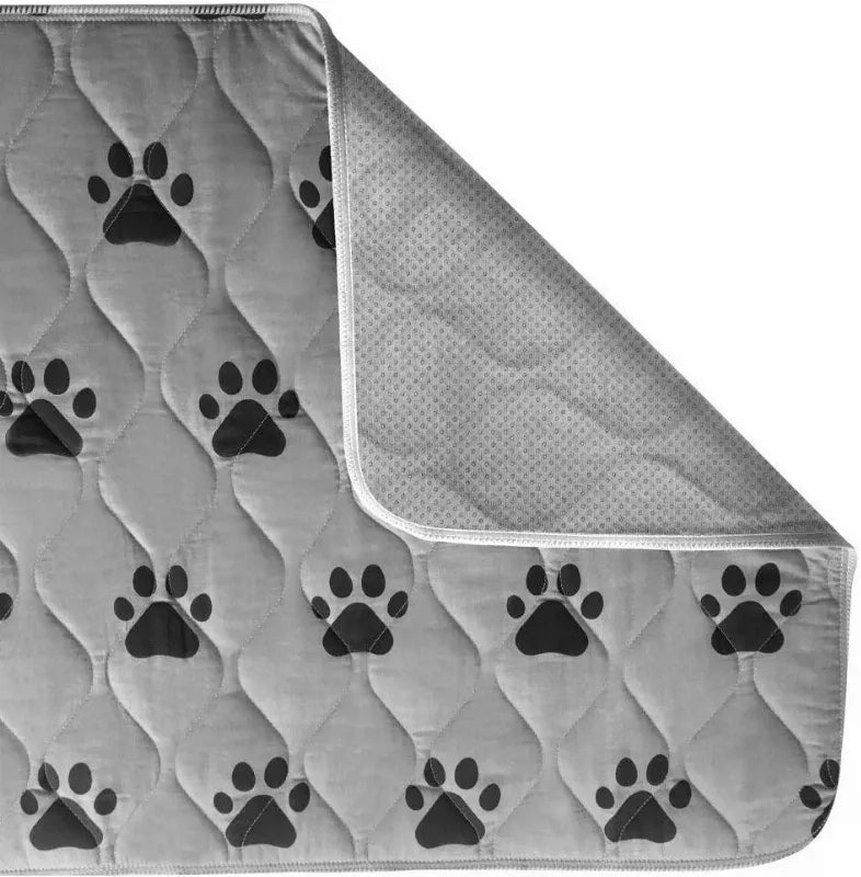 Mr. Peanut's Washable Pee Pads | 3-Pack Waterproof Pet Carrier Mats 35X31 in