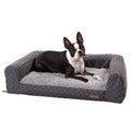 K&H Pet Products Inflatable Air Sofa Dog Bed – Washable Gray Small