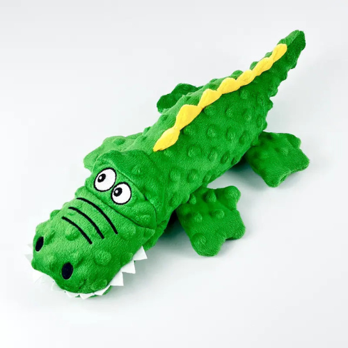 SqueakyPlush | Crocodile Dog Toy