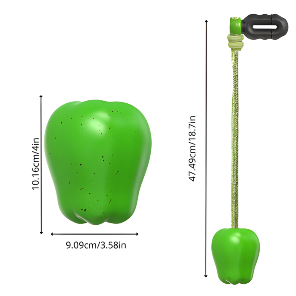 AppleTug │ Chew Resistant Dog Fetch Launcher