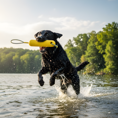 AquaTug │ Floating Water Dog Training Toy
