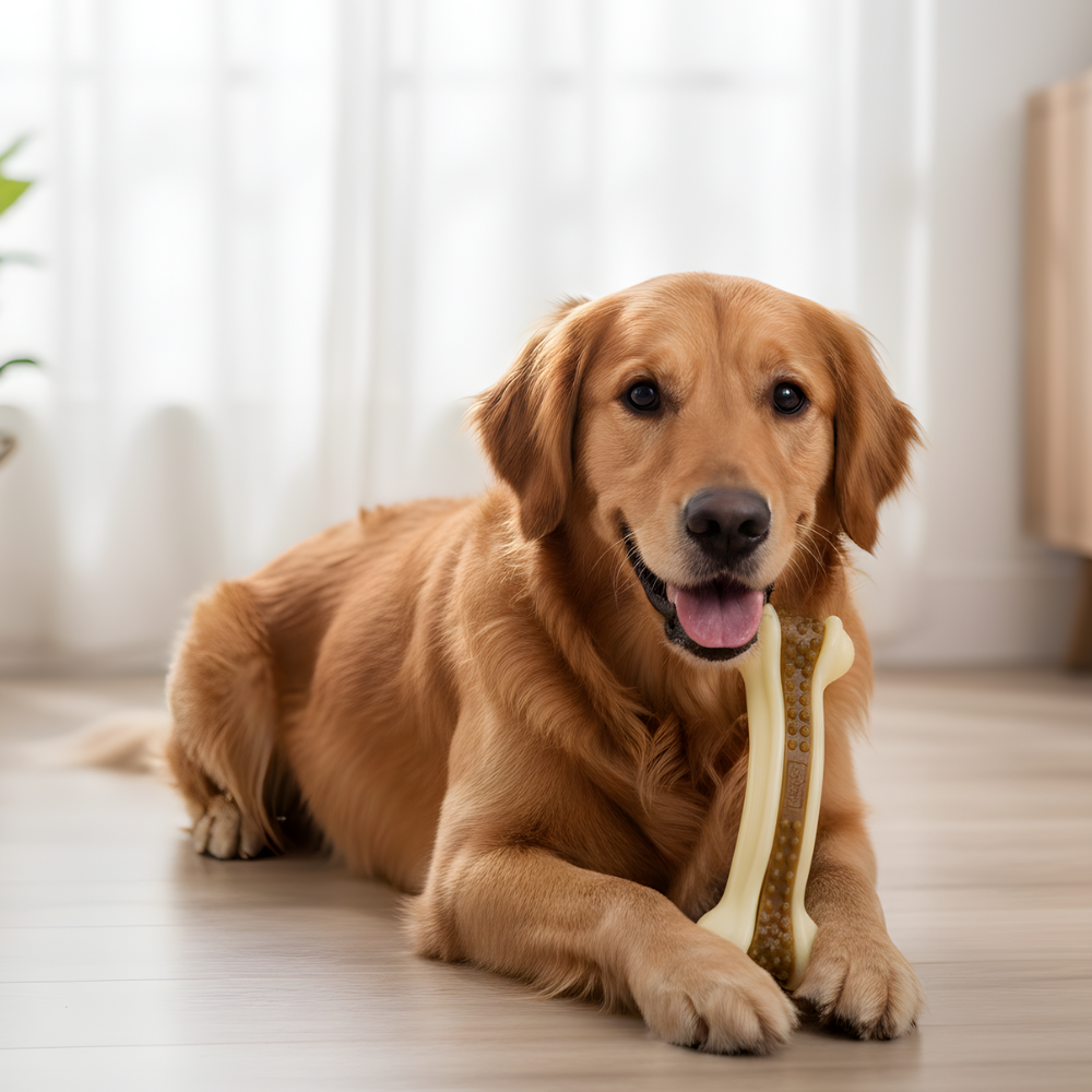 BeefBone │ Indestructible Nylon Chew Stick for Dogs