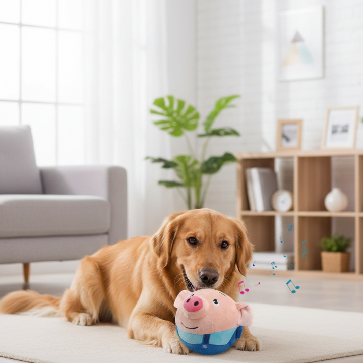 BounceBuddy │ Moving Plush Dog Toy