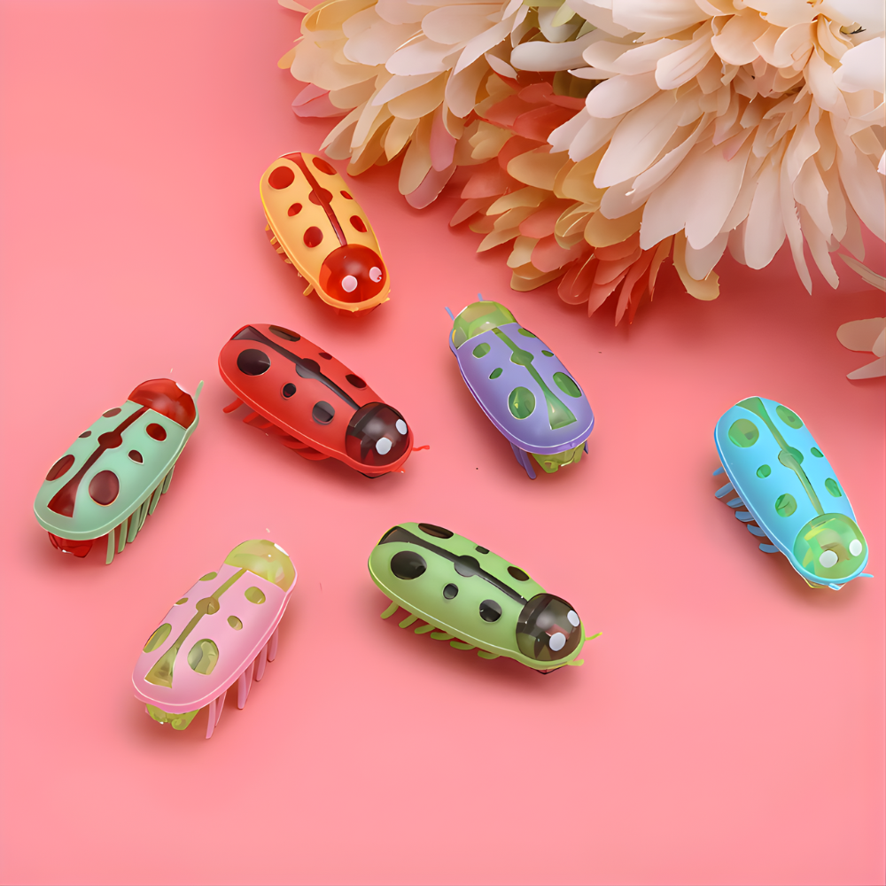 BugDrift │ Interactive Vibrating Cat Insect Toy