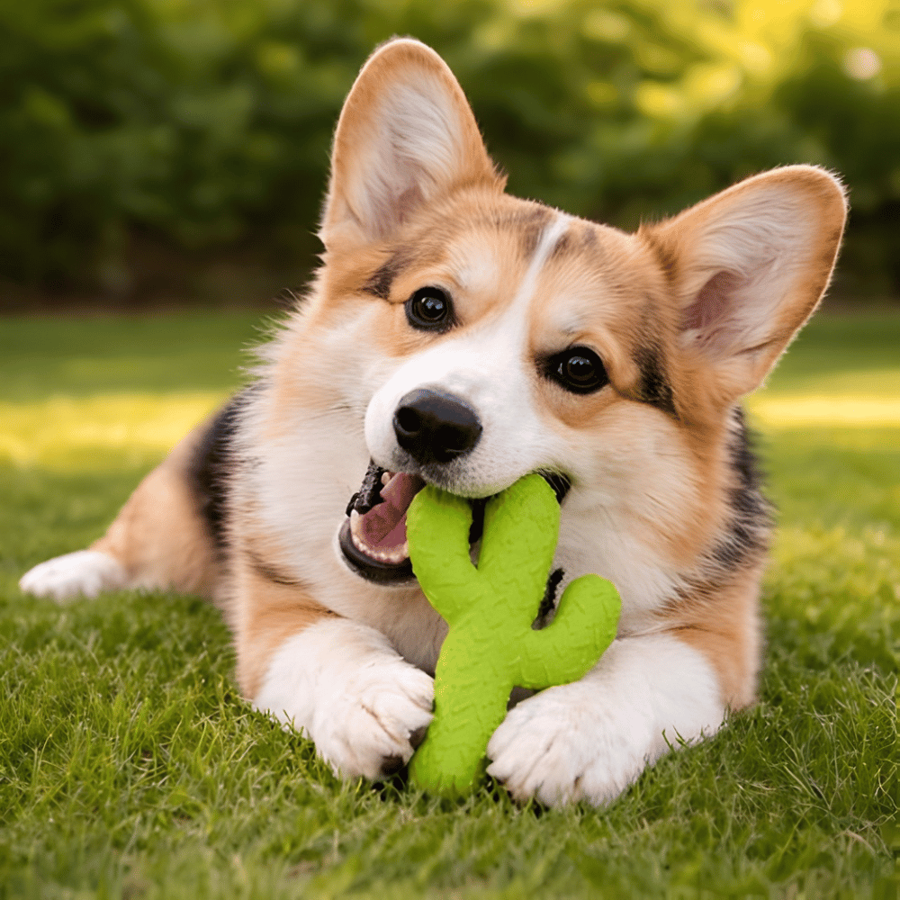 CactiChew │ Interactive Rubber Dental Chew Stick