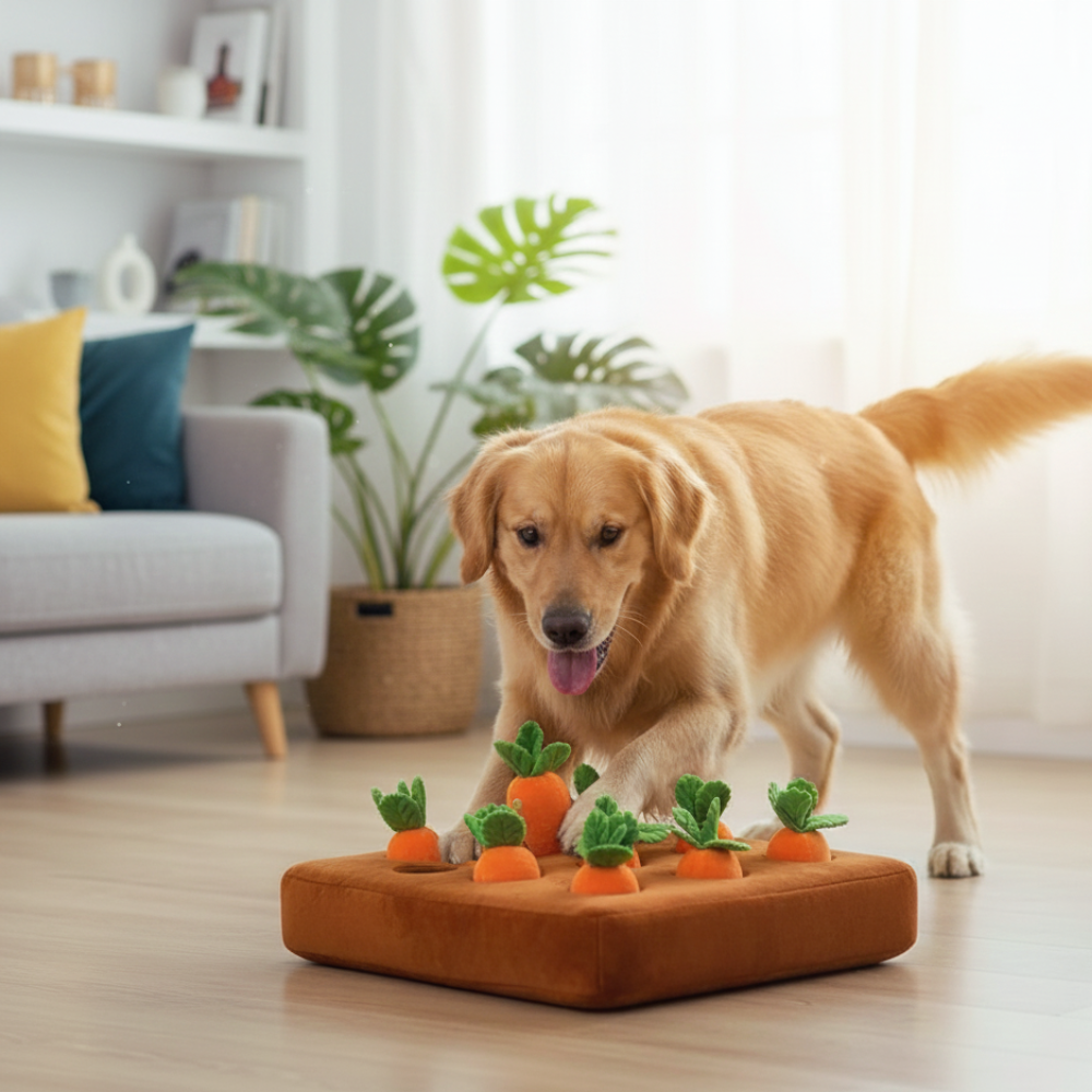 CarrotGarden | Interactive Dog Snuffle Toy
