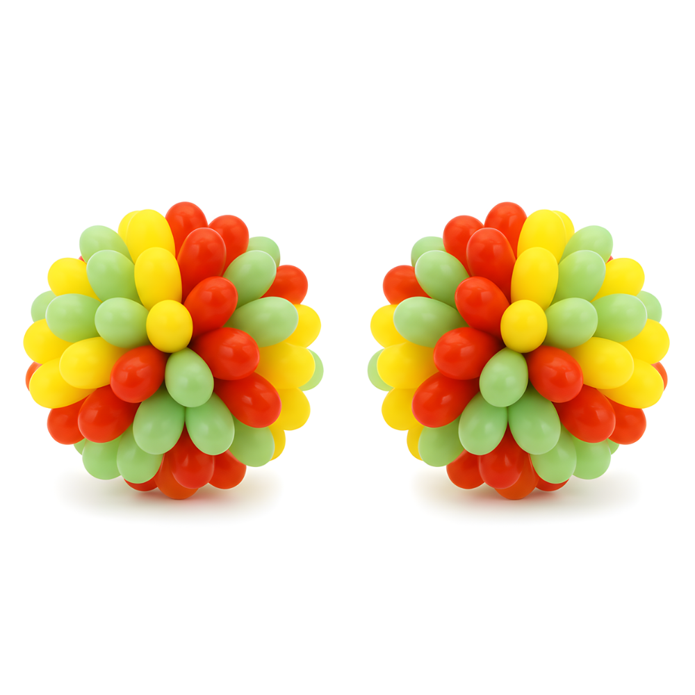 ChewBloom │ Textured Rubber Dog Chew Ball