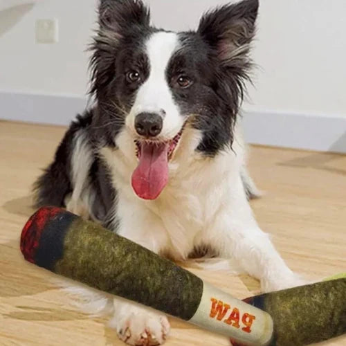 CigarPlay | Plush Squeaky Dog Toy