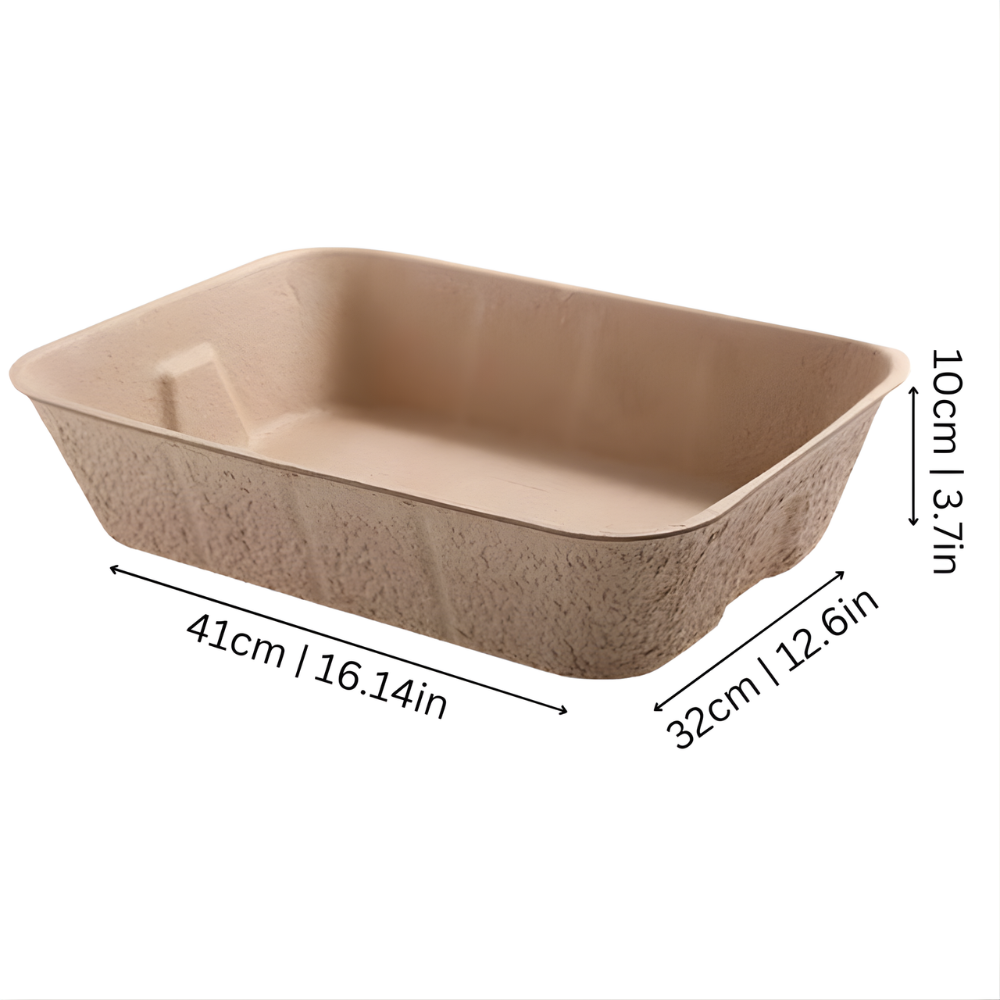 CleanNest │ Disposable Cat Litter Box