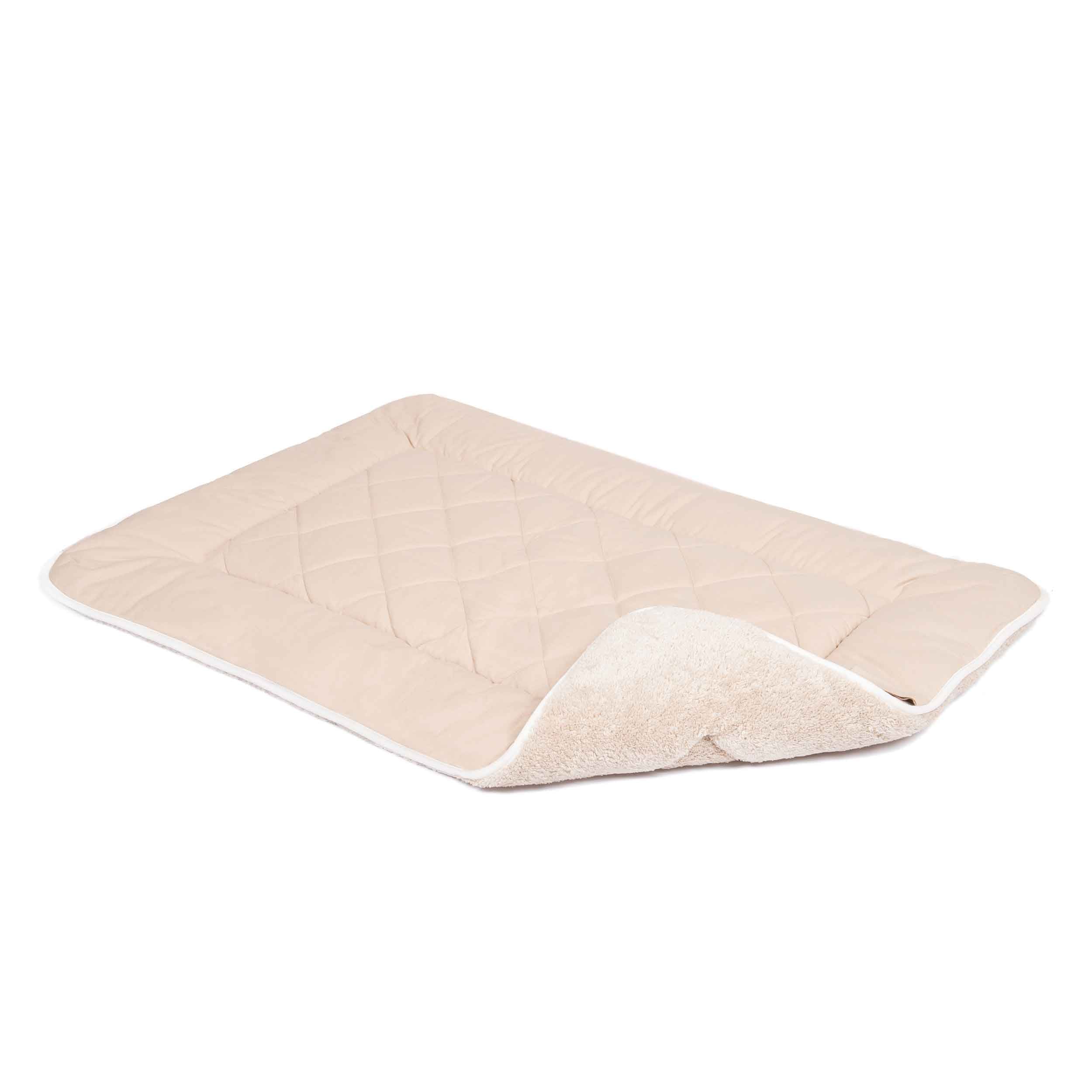 DGS Pet Products Cotton Canvas Sleeper Cushion - Sand, 21" x 30"