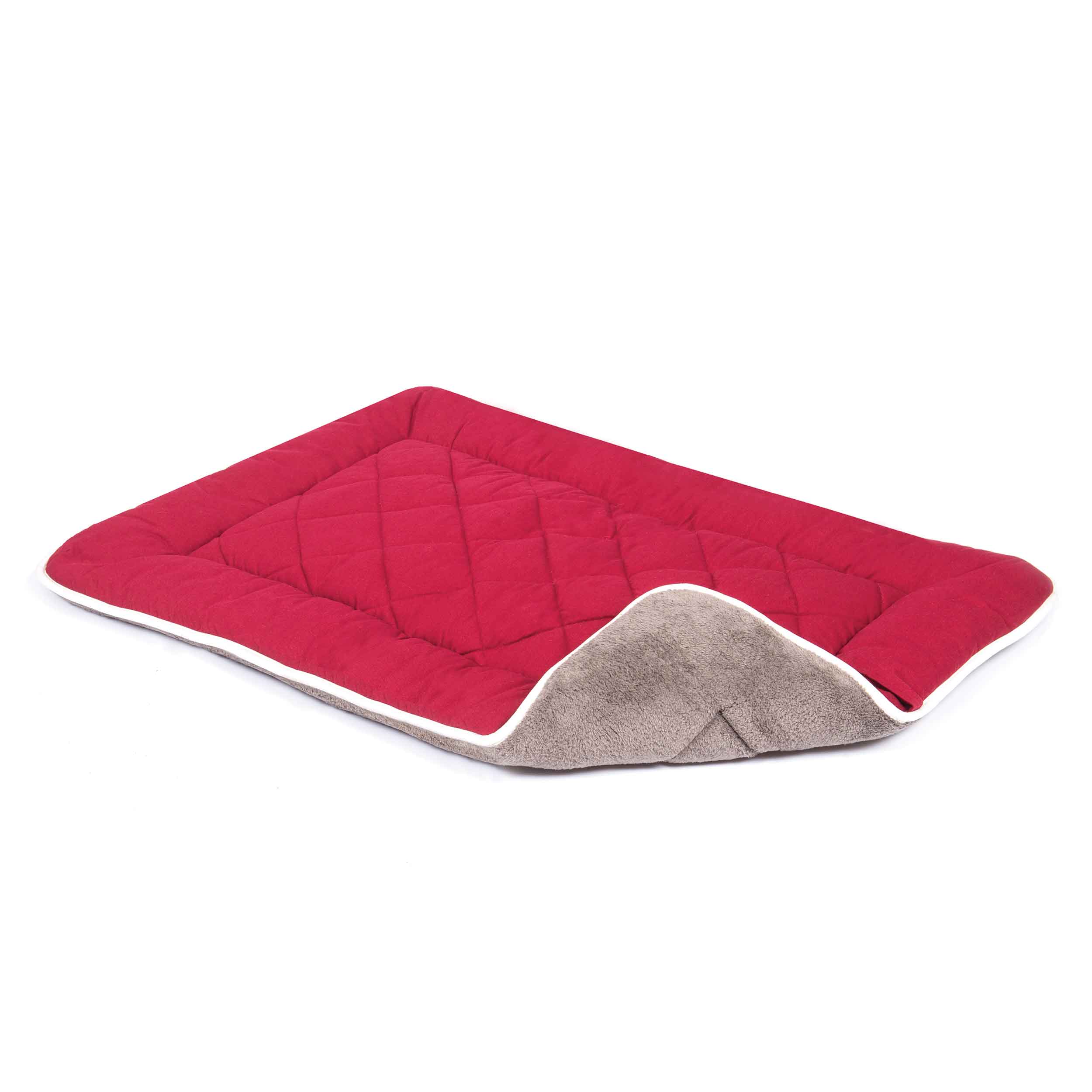 DGS Pet Products Cotton Canvas Sleeper Cushion – Berry XXL 30x48