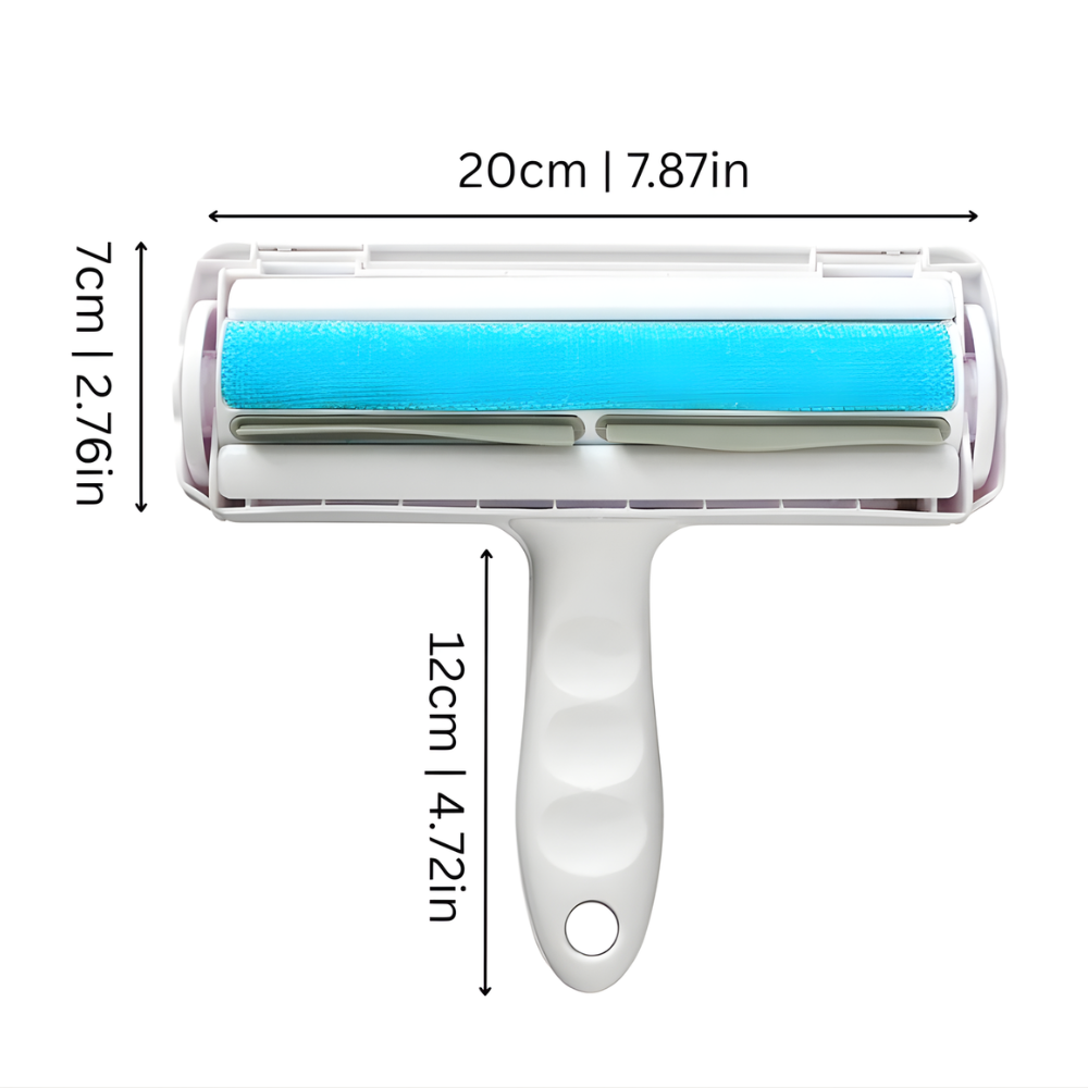 FurCleanse │ Reusable Self Cleaning Pet Hair Remover Roller