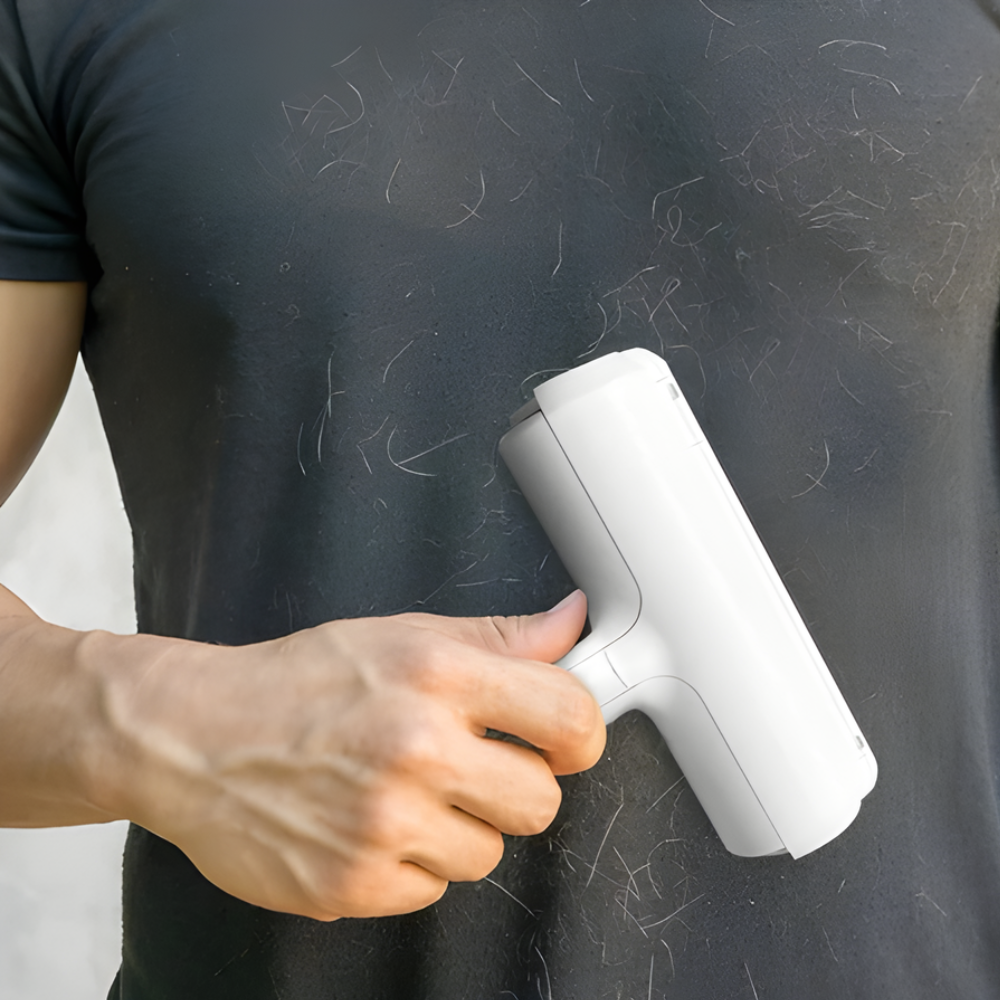 FurCleanse │ Reusable Self Cleaning Pet Hair Remover Roller