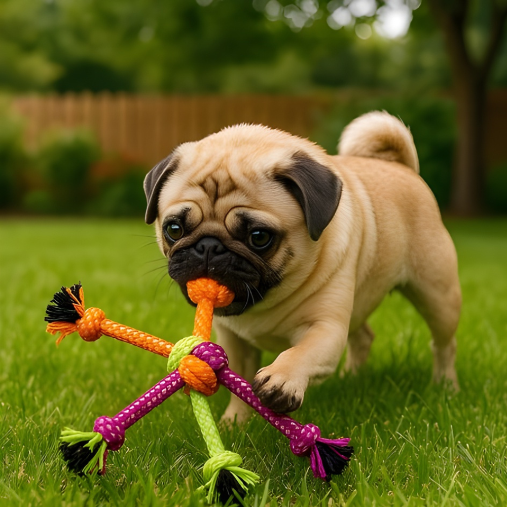 TugJoy │ Multi Leg Cotton Rope Chew Toy