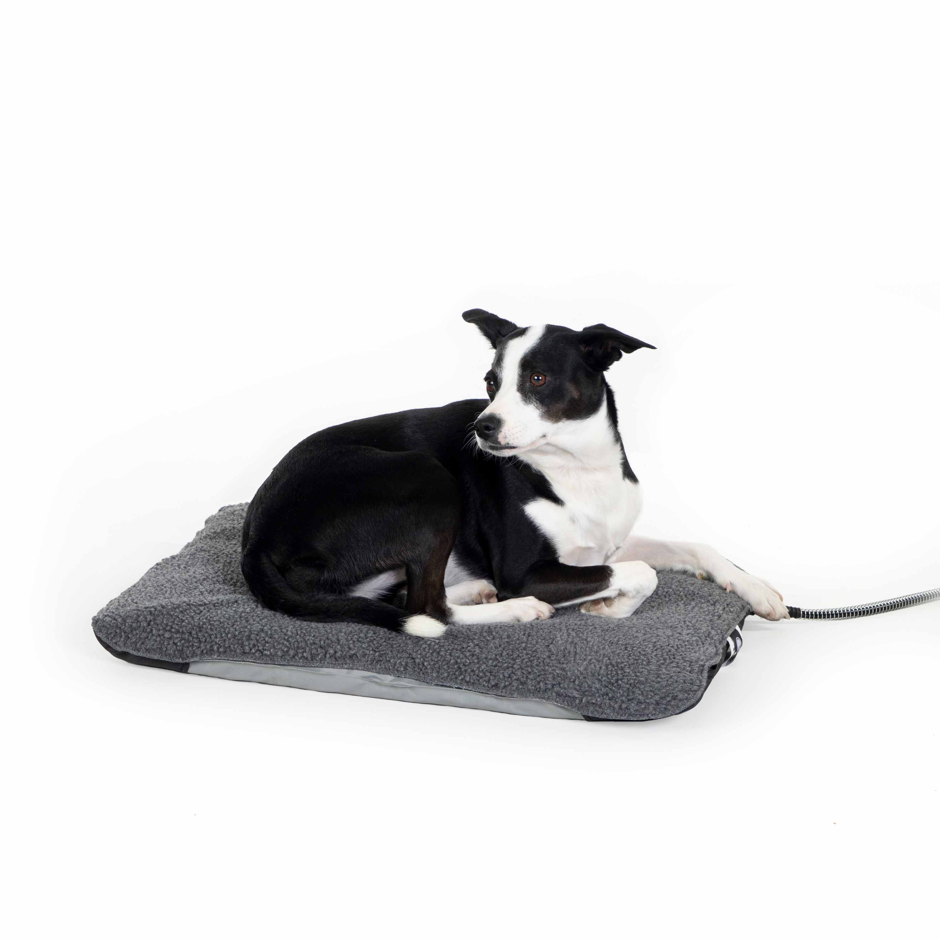 K&H Pet Products Lectro-Soft Outdoor Heated Pet Bed - Medium Gray