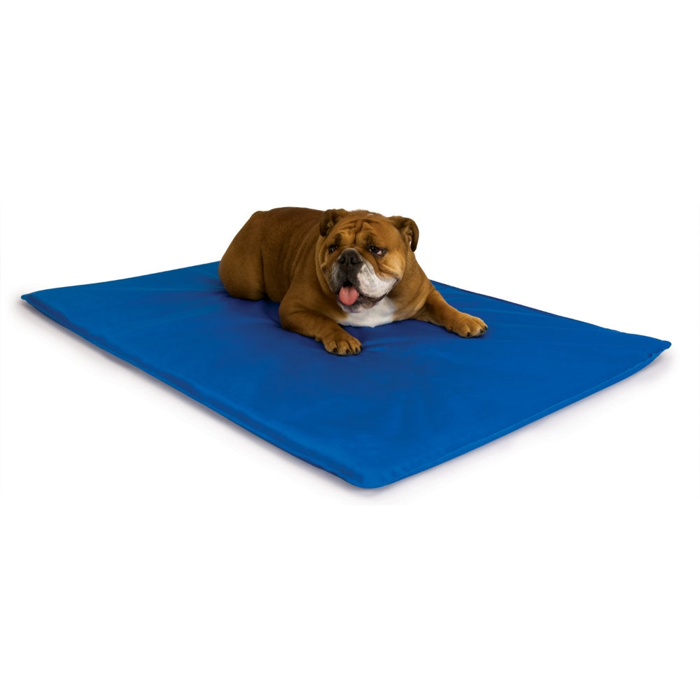 K&H Pet Products Cool Bed III - Water-Activated Cooling Dog Bed - Blue