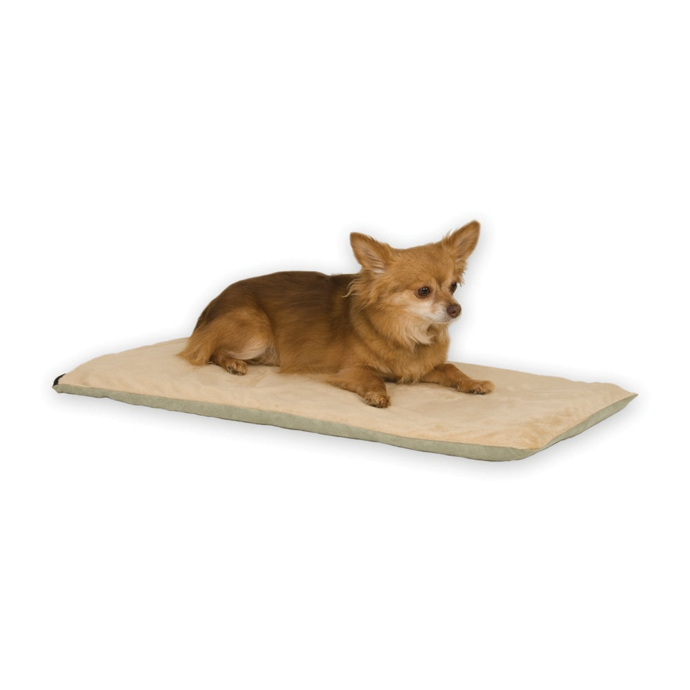 K&H Pet Products Thermo-Pet Heated Mat – Sage Polyester, 14" x 28"
