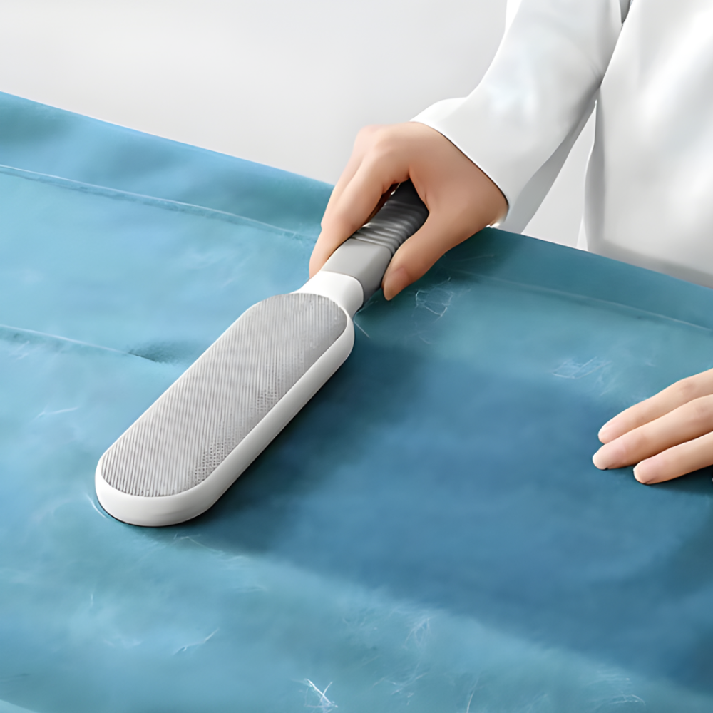 LintGlide │ Double Sided Reusable Pet Hair & Lint Remover Brush