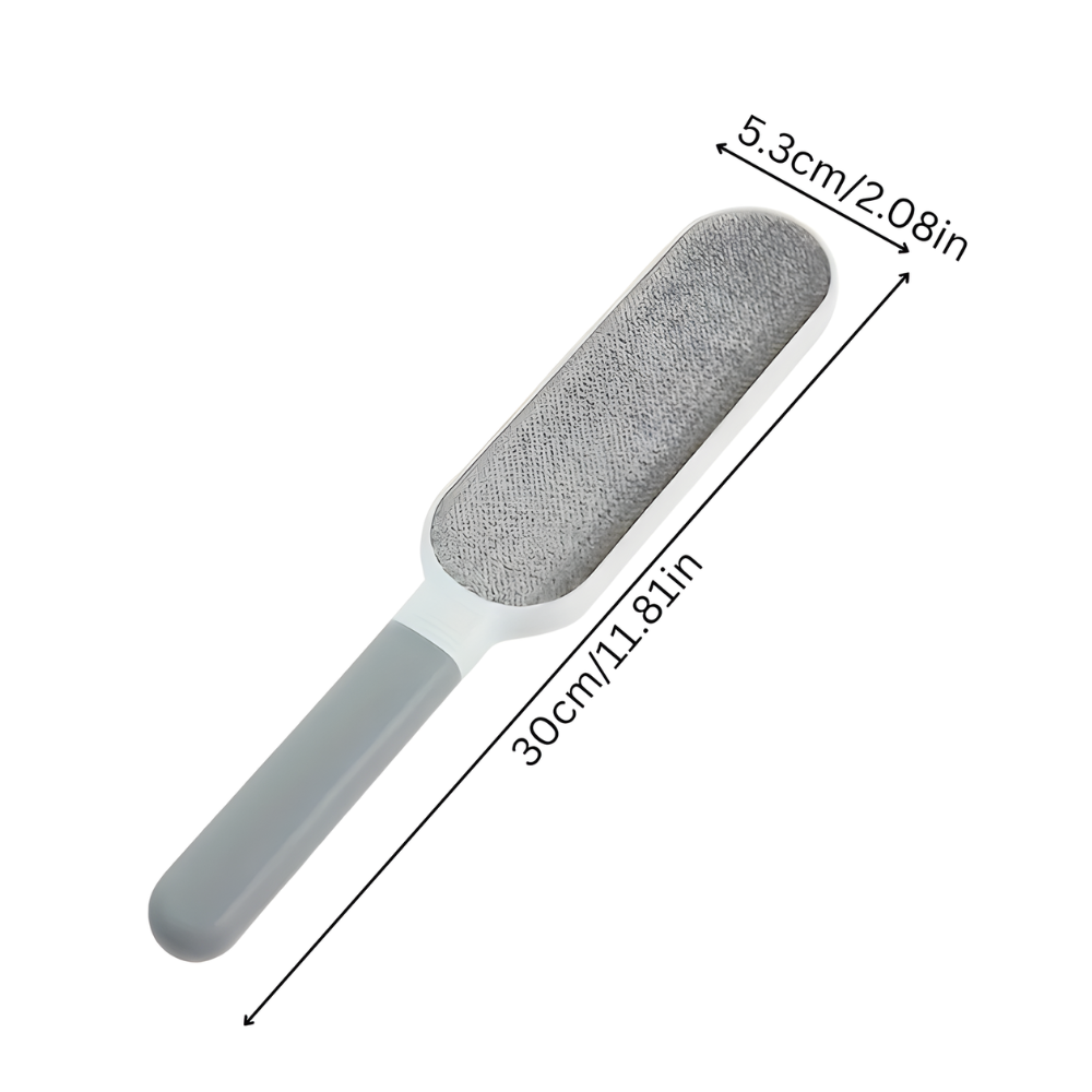 LintGlide │ Double Sided Reusable Pet Hair & Lint Remover Brush