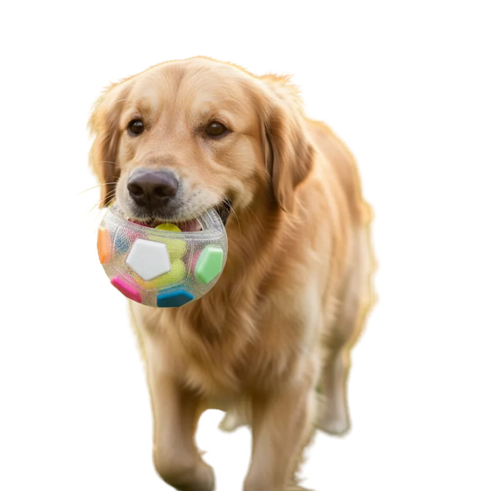 MellowSphere | durable dog ball with handle