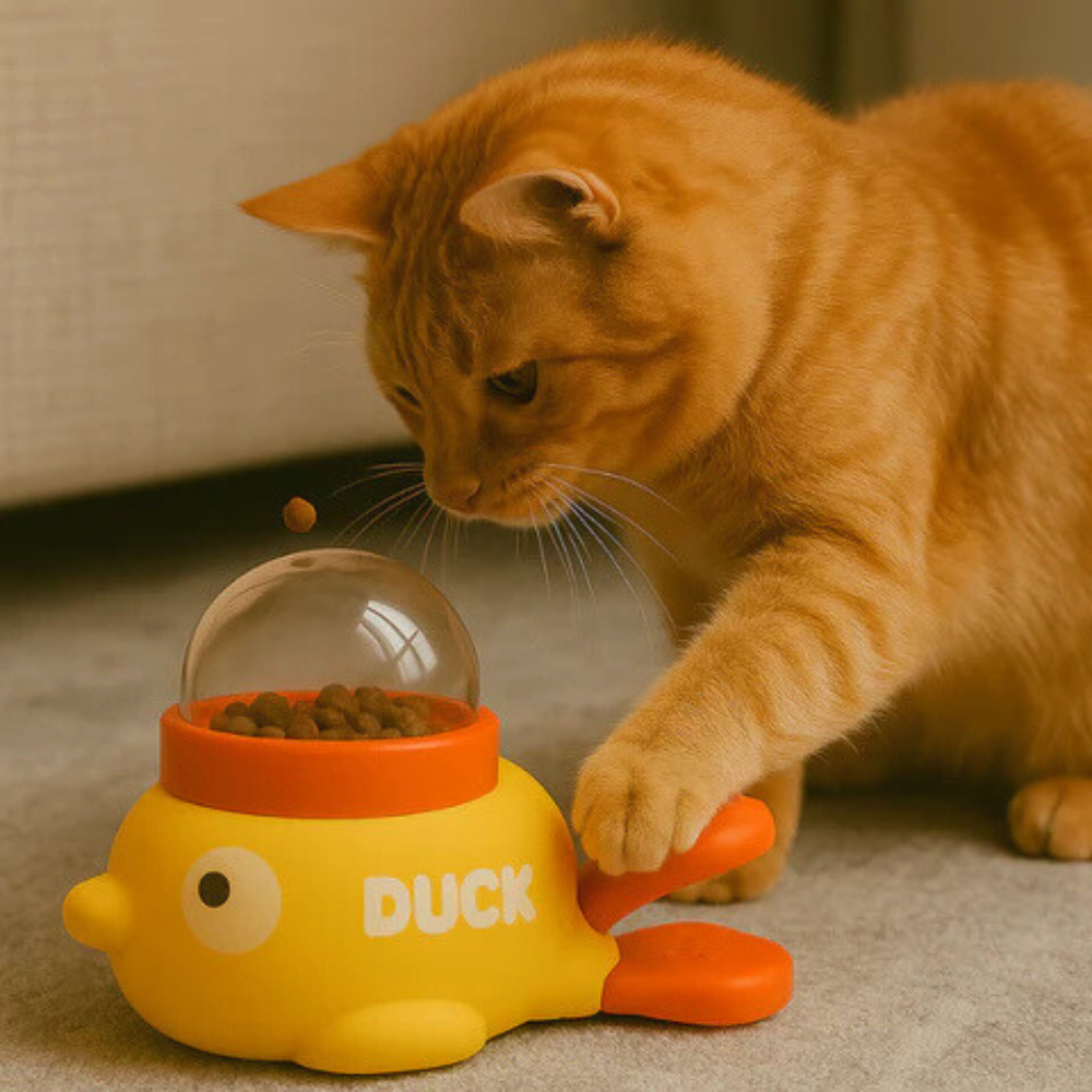 PurrFeast | Interactive Cat Food dispenser