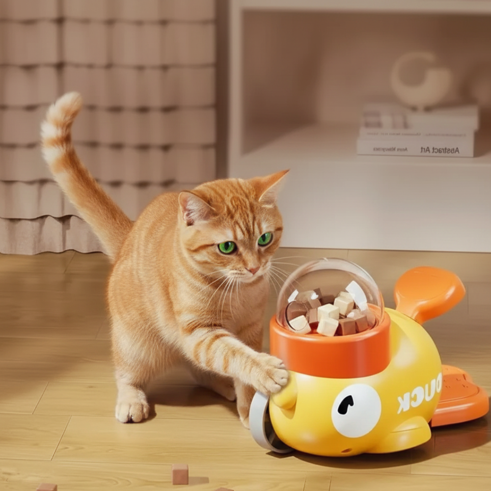 PurrFeast | Interactive Cat Food dispenser