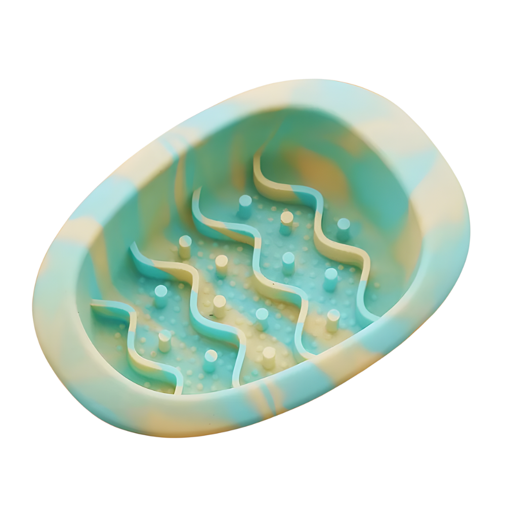 PurrMaze │ Cat Slow Feeder Bowl