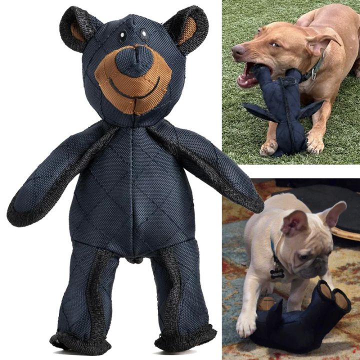 BearArmor │ Indestructible Plush Bear Dog Toy