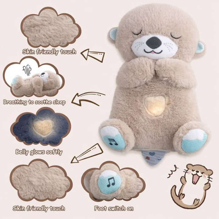 OtterNest │ Plush Comfort Dog Toy