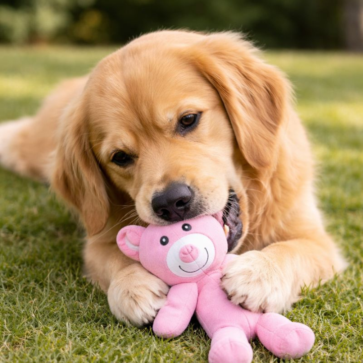 BearArmor │ Indestructible Plush Bear Dog Toy