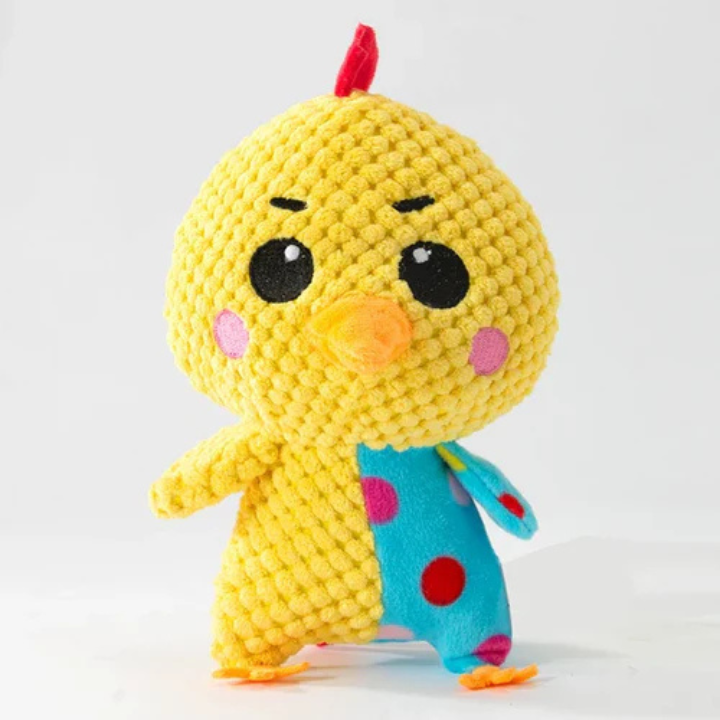 PlushForge │ Indestructible Squeaky Dog Toy