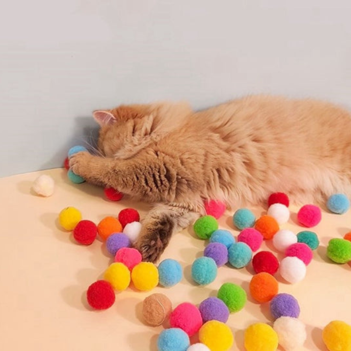 PurrShot │ Interactive Cat Ball Launcher with Plush Balls