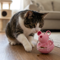 RollNibble │ Rolling Cat Treat Feeder Bowl