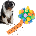 Sniffora | Snuffle Treat Hiding Enrichment Dog Ball