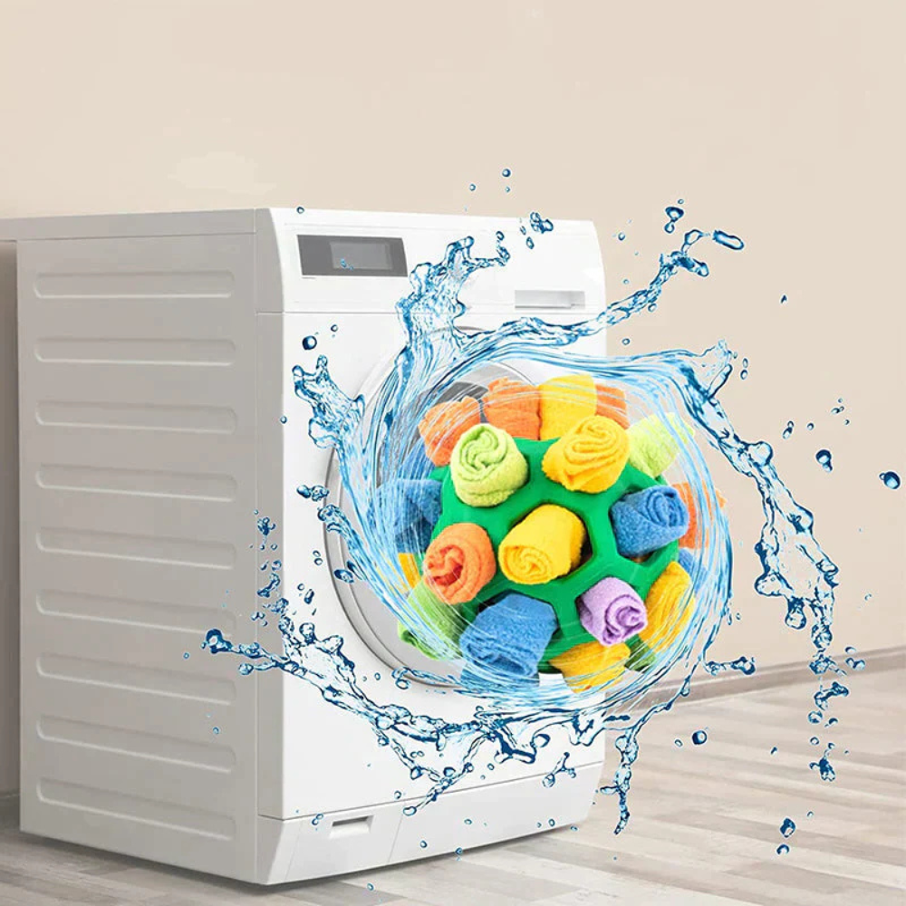 Sniffora | Snuffle Treat Hiding Enrichment Dog Ball