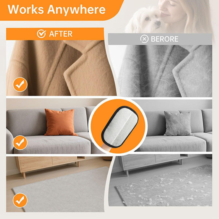 StaticLuxe │ Electrostatic Cat Hair Remover Gloves