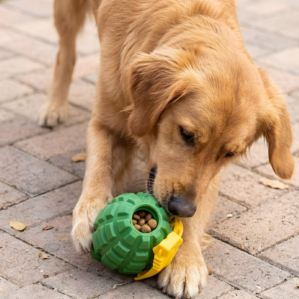 TreatBurst │ Treat Dispensing Dog Chew Toy