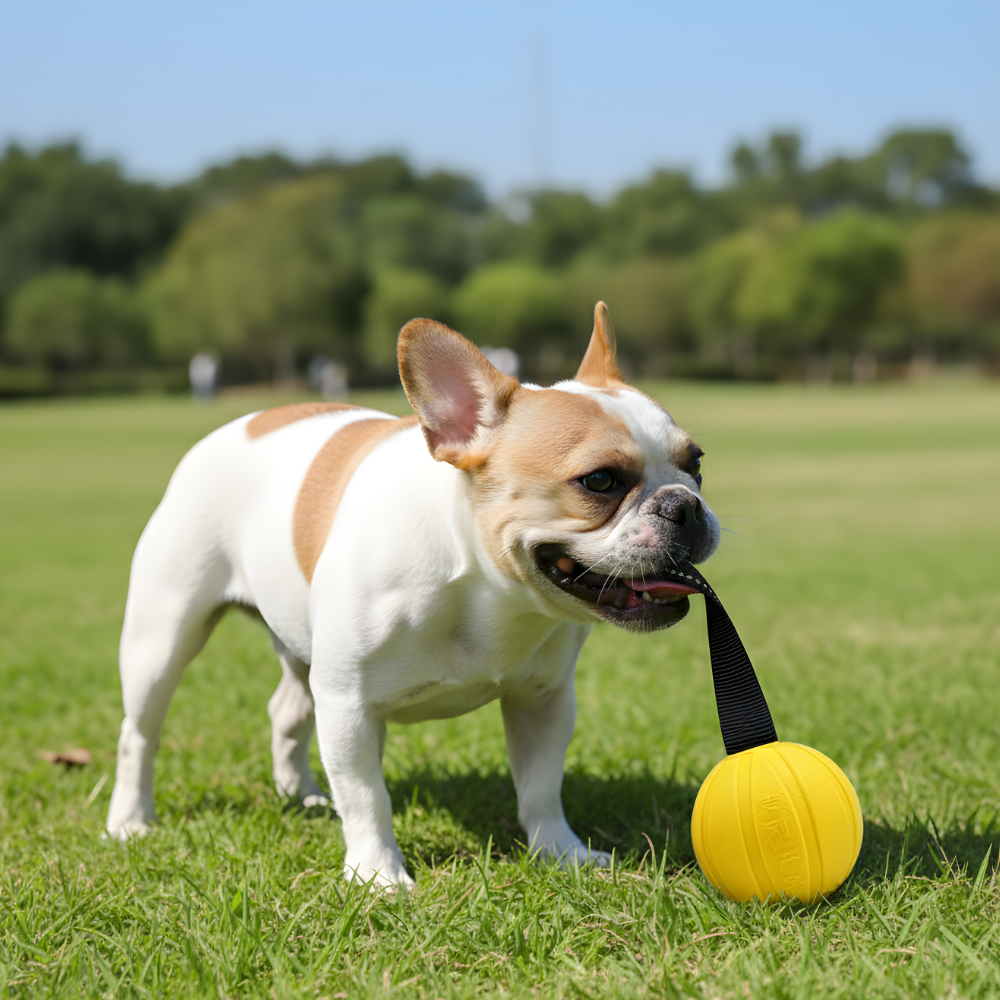 TugSphere │ Heavy Duty Ball on Rope Tug & Chase Toy