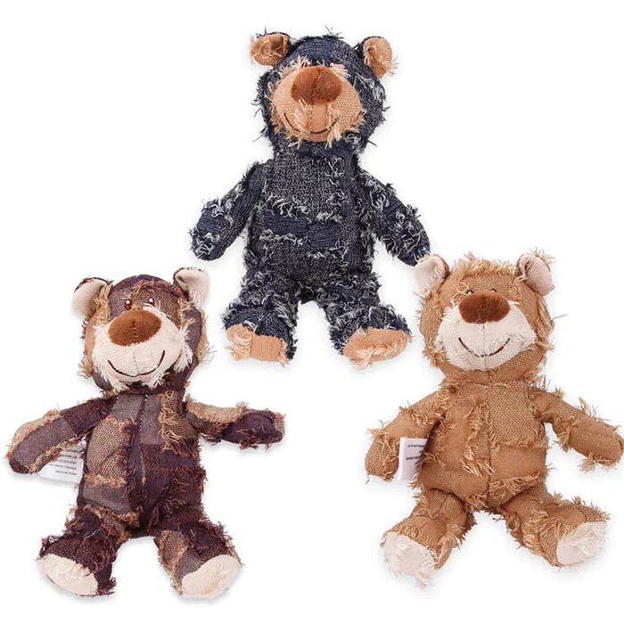 BearTitan │ Indestructible Plush Dog Toy