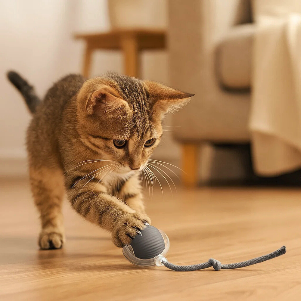 WhiskerDash | Interactive Cat Ball Toy