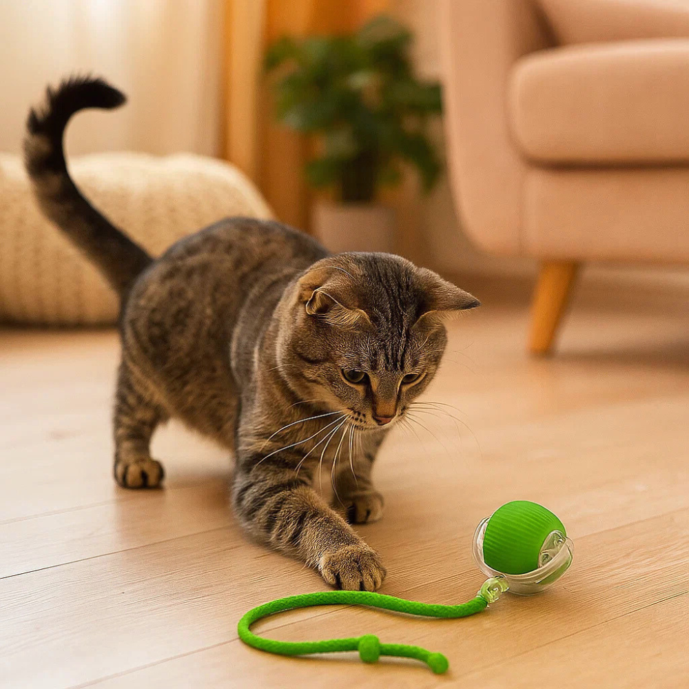 WhiskerDash | Interactive Cat Ball Toy