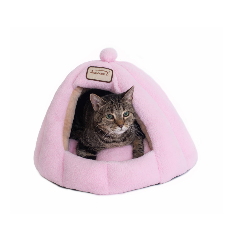 Armarkat Soft Pink Cat Bed C95GFS - Cozy Pet Furniture for Cats