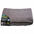 Curicyn DuraCloud Orthopedic Pet Bed  Water-Resistant Crate Pad, Charcoal, Small (24"x19"x2.5")